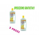 DETERGENTE IGIENIZZANTE AZIONE SGRASSANTE LIMONE AMUCHINA 2pz SPEDIZIONE GRATIS