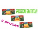 SPUGNA ABRASIVA FORMATO GIGANTE 3 PEZZI