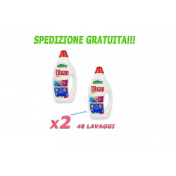 DIXAN DETERSIVO BUCATO LIQUIDO LAVATRICE 18 E 2 LAVAGGI COLOR