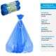 DOMOPAK SPAZZY - SACCHI NETTEZZA ANTIFORO CON MANICI - 20 SACCHI CASALINGHI BLU PER PATTUMIERA MEDIA 28LT - CM 52X54