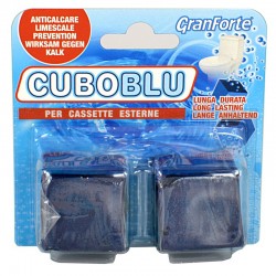 ACQUA BLU CUBO PER WC CASSETTA ESTERNA BLISTER 2 PZ (RELEVI)