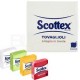 SCOTTEX TOVAGLIOLI 33X33 2 VELI 33 PEZZI COLORATI