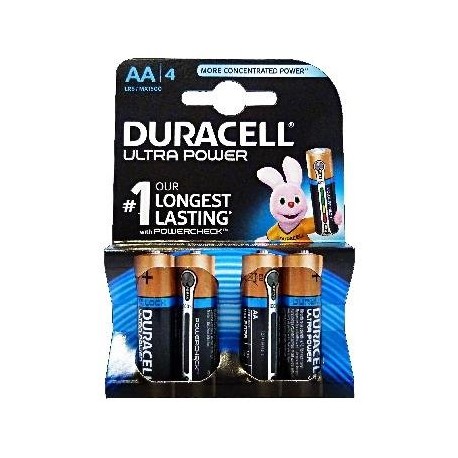 DURACELL ULTRA POWER AA STILO 4 PZ