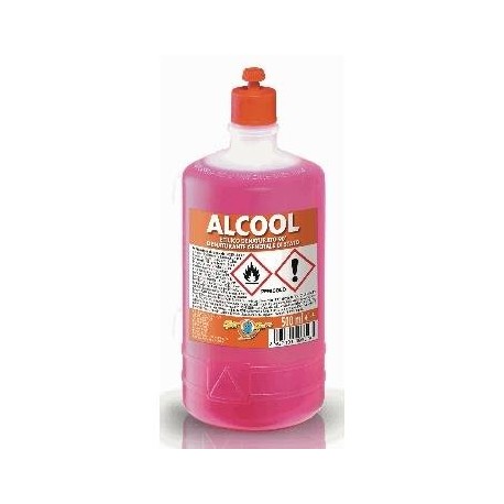 ALCOOL DENATURATO 500 CC.SAI 90 GRADI