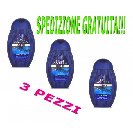 FELCE AZZURRA DOCCIASHAMPOO UOMO COOL BLUE 250 ML