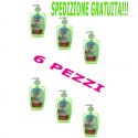 SAPONE LIQUIDO MANI ANTIBATTERICO 250 ML. - 6 PEZZI SPEDIZIONE GRATIS!