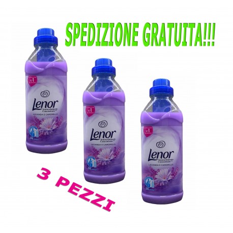 LENOR AMMORBIDENTE CONCENTRATO 26 LAVAGGI RISVEGLIO PRIMAVERILE 650 ML.