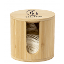 DISPENSER DISCHETTI SALVIETTE STRUCCANTI IN BAMBOO BEAUTYLEI®